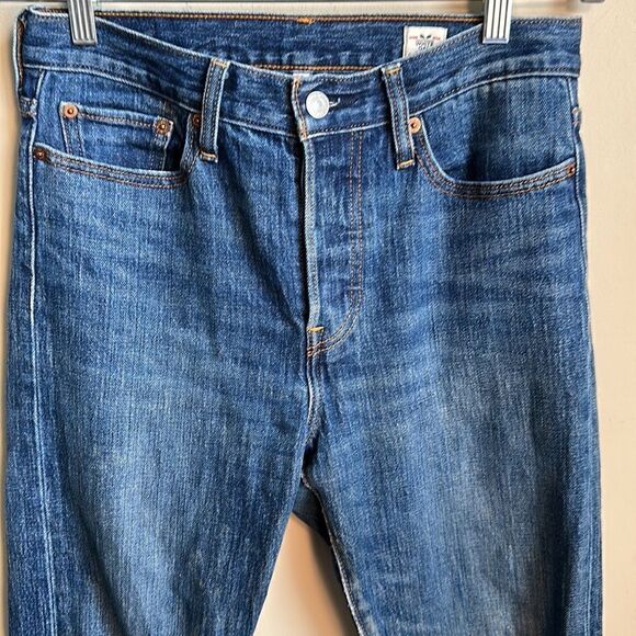 Levi’s White Oak Cone Denim Blue Jeans 28 - Picture 3 of 9
